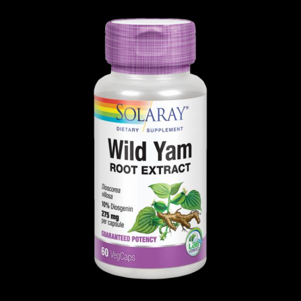 WILD YAM 60 cápsulas - SOLARAY