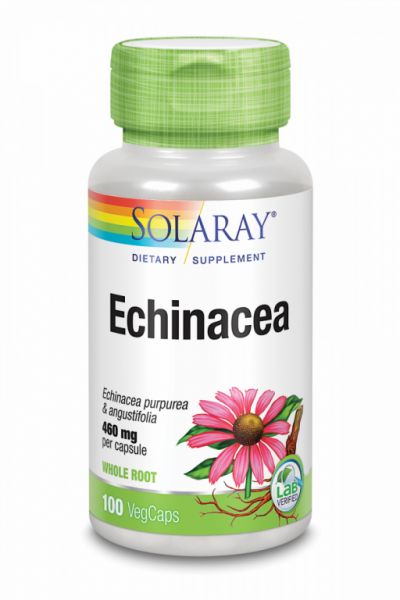 ECHINACEA PUR/ANGUS 460 mg 100 Caps - SOLARAY