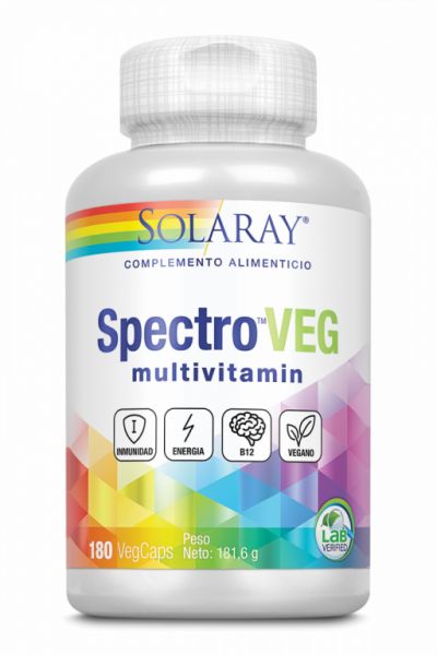 SPECTRE VEGETARIAN 180 Vcaps - SOLARAY