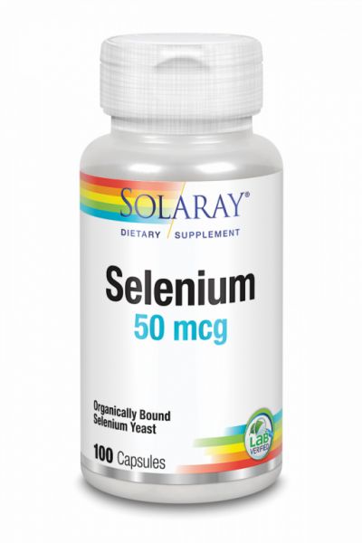 SELEN 50 mcg 100 Kap - SOLARAY