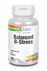 Comprar SOLARAY B STRESS BALANCEADO NUTRICIONALMENTE 100 Vcaps Por 30,16€