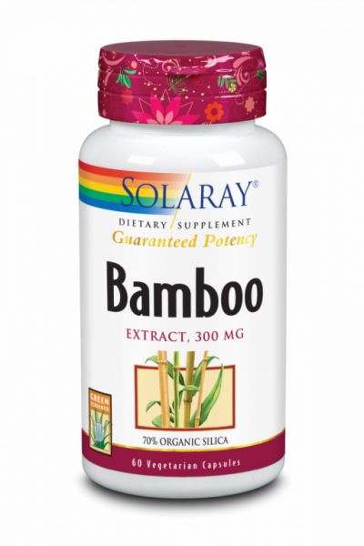 BAMBOE 300 mg 60 capsules - SOLARAY