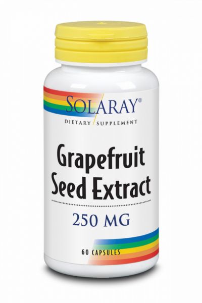 GRAPEFRUIT SEED 250 mg 60 Caps - SOLARAY