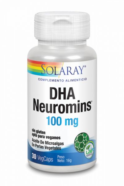 DHA NEUROMINE 100mg 30 Perlen - SOLARAY