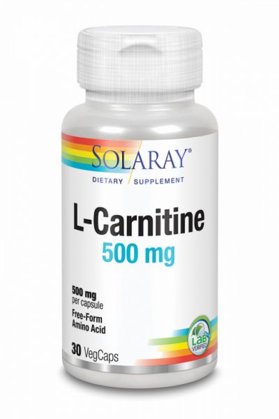 L-CARNITIN 500 mg 30 Kapseln - SOLARAY