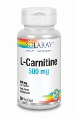 Comprare SOLARAY L-CARNITINA 500mg 30 Caps Di 32,54€