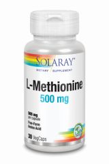 Acheter SOLARAY L-MÉTHIONINE 500 mg 30 Gélules Par 17,46€