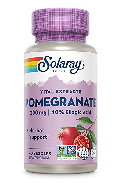 Extrato de fruta romã 200 mg 60 cápsulas POMEGRANATE