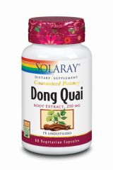 Comprar SOLARAY DONG QUAI 60 Cápsulas Por 26,19€