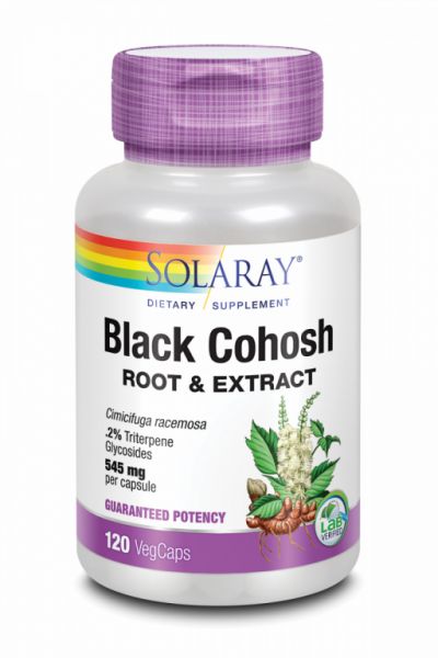 BLACK COHOSH 120 Vcaps - SOLARAY