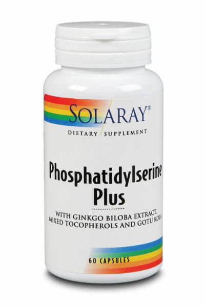 FOSFATIDylSERINE PLUS 60 capsules - SOLARAY