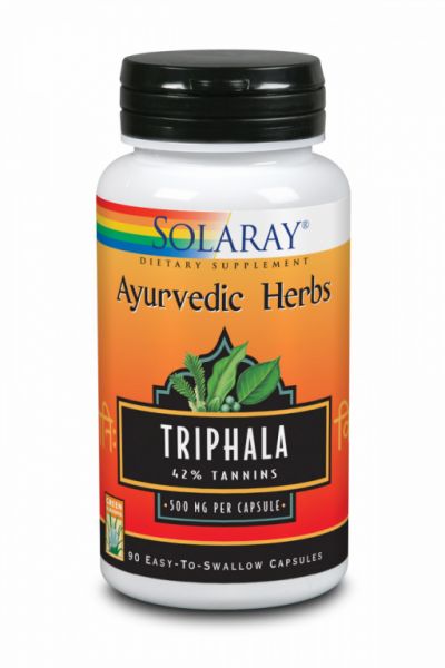 TRIPHALA 500 mg 90 Caps - SOLARAY