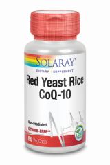 Comprar SOLARAY RED YEAST RICE PLUS Q10 60 Vcaps Por 40,47€