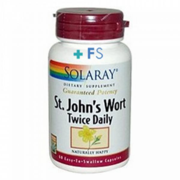 ST JOHNS WORT 60 Vcaps - SOLARAY