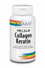 Kopen SOLARAY COLLAGEEN KERATINE 60 Caps Door 52,38€