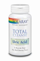 Acheter SOLARAY ACIDE URIQUE TOTAL CLEANSE 60 Caps Par 42,85€