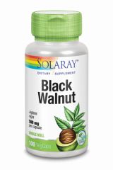 Kaufen SOLARAY SCHWARZE WALNUSS (SCHWARZE WALNUSS) 500 mg 100 Kapseln Von 17,46€