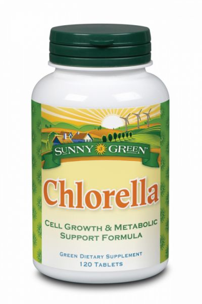 CLORELLA 1500 mg 120 Comp VERDE SOLEGGIATO