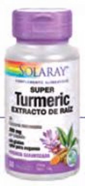 SUPER TURMERIC 30 Vcaps - SOLARAY