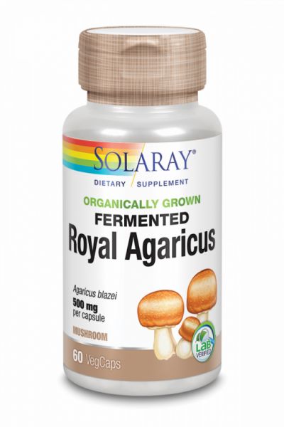 COGUMELO SOL ROYAL AGARICUS 500 mg 60 Vcaps