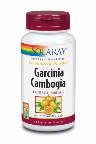 GARCINIA CAMBOGIA 500 mg 60 Vcaps - SOLARAY