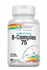 Comprare SOLARAY COMPLESSO B 75 A/R 100 Vcaps Di 30,16€