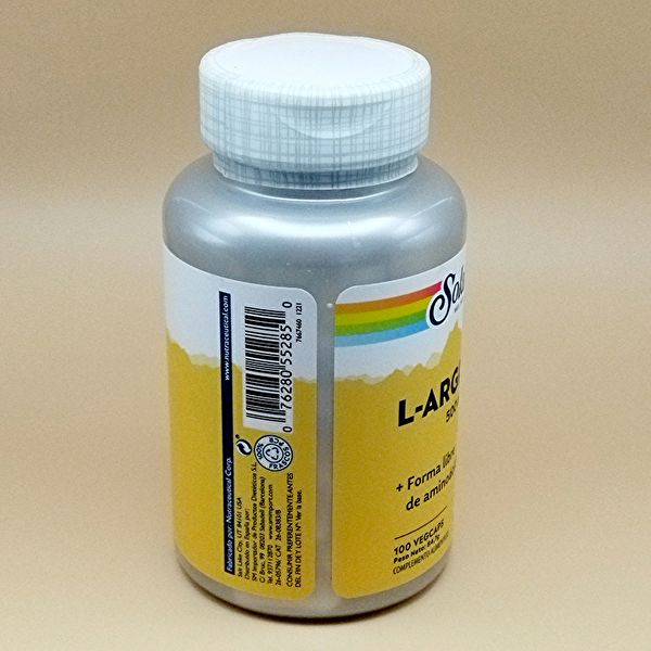 L ARGININ 500 mg 100 Kapseln - SOLARAY Img 3