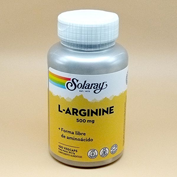 L ARGININ 500 mg 100 Kapseln - SOLARAY