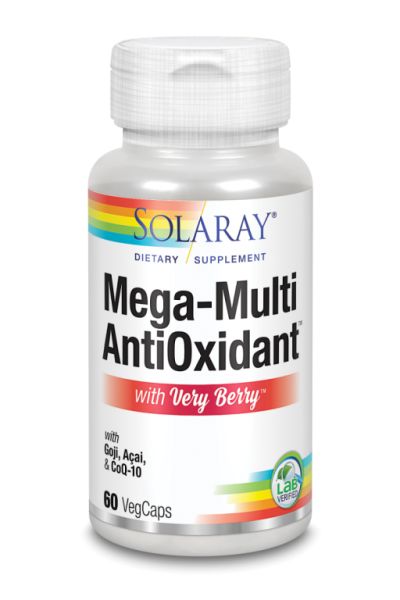 MEGA MULTI ANTIOSSIDANTE 60 Vcaps - SOLARAY