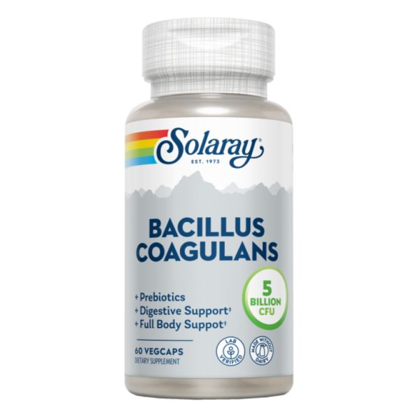 BACILLE COAGULANS 60 Vcaps - SOLARAY