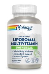 Comprar SOLARAY Universal Liposomal mutlvitaminas 60 Cápsulas vegetales Por 42,85€