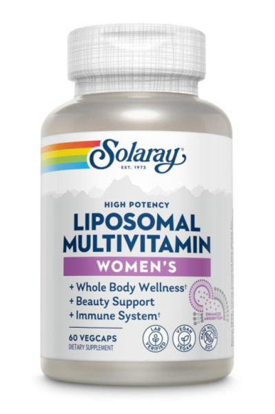 MULTI LIPOSOMAL POUR FEMMES 60 Vcaps - SOLARAY