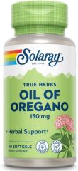 Comprar SOLARAY Oil Oregan 150 mg 60 Cápsulas Vegetales Por 19,05€