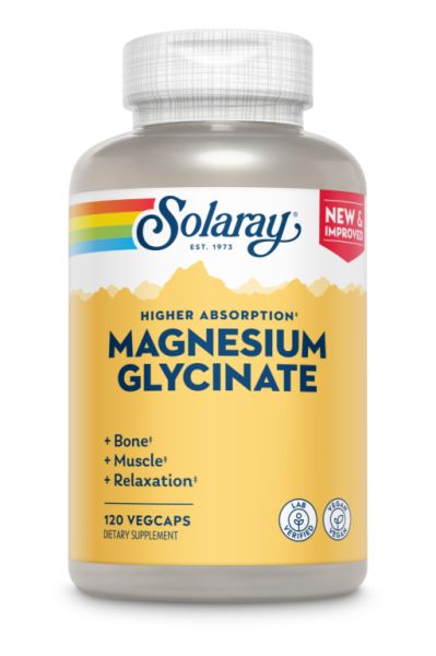 Bisglynat Magnesi 120 Càpsules Vegetals - SOLARAY