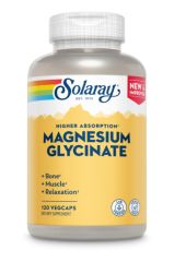 Buy SOLARAY Magnesium Bisglynate 120 Vegetable Capsules By 27,78€