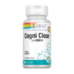 Buy SOLARAY Small Cogni Clear 30 Vegetable Capsules By 25,40€