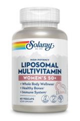 Comprar SOLARAY 50+ Liposomal Multi 60 Cápsulas Vegetais Femininas Por 42,85€