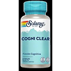 Comprar SOLARAY COGNI CLEAR 60 cápsulas vegetais Por 36,50€