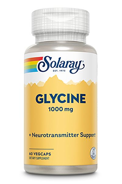 GLICINA 1000mg 60 Vcaps - SOLARAY