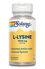 Buy SOLARAY PLUS L-LYSINE 1000 mg 90 tablets By 19,84€