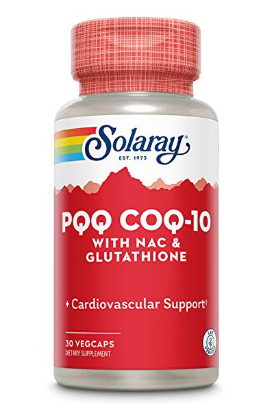 PQQ COQ10 30 Vcaps - SOLARAY