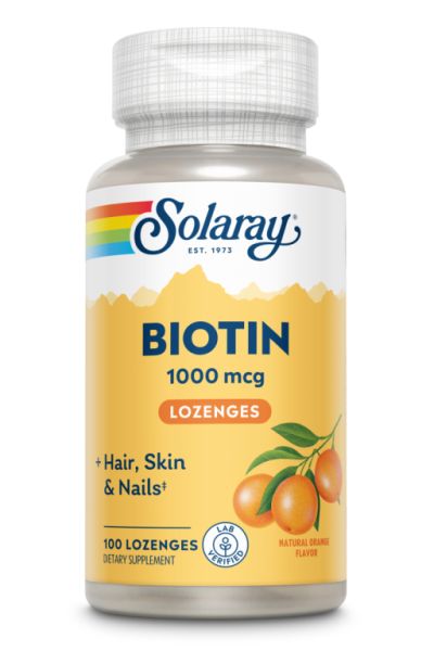 Biotin 1000 mcg 100 Comp - SOLARAY