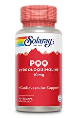 Comprar SOLARAY PQQ 10mg x 30 Vcaps Por 33,33€