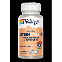 Comprar SOLARAY ADVANCED LUTEIN EYES TM - 24 mg 60 cápsulas vegetais Por 51,11€