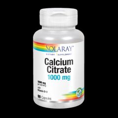 Comprare SOLARAY CALCIO CON D3 CITRATO 1000 mg 90 Caps Di 14,29€