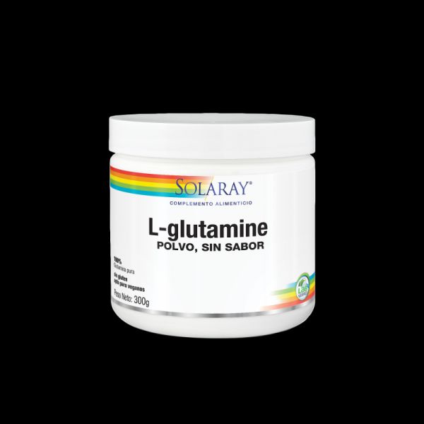 L-GLUTAMINE EN POUDRE 300 gr ARME NEUTRE - SOLARAY