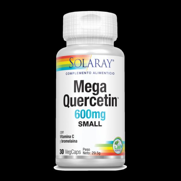 KLEINE MEGA QUERCITINE 600 mg 30 Vcaps - SOLARAY