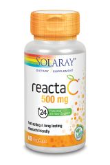 Comprare SOLARAY REACT C 500 mg 60 Vcaps Di 19,84€