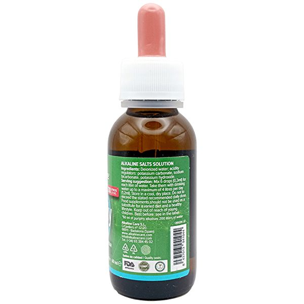 Puriphy drops to alkalize 60 ml - ALKALINECARE Img 10