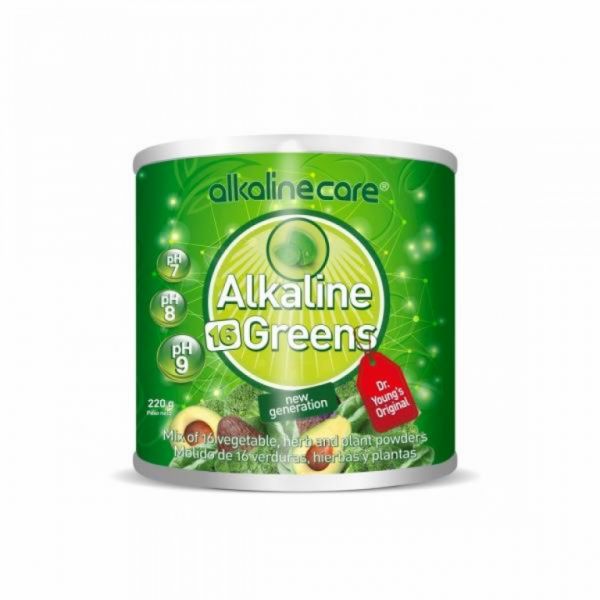 Alcalina 16 Verdes 220 gr - ALKALINECARE